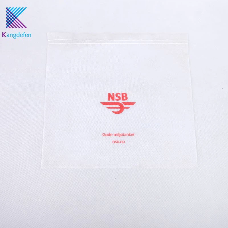 Coach Bus White Nonwoven Headrest Cover